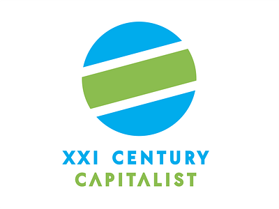 XXI Century Capitalist 2 author book books branding capitalism capitalist economy logo writer