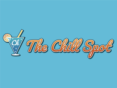 The Chill Spot beach branding chill community fantasy forum forums logo message board sci fi science fiction sf talk talking