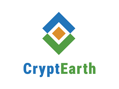 CryptEarth air branding business climate company crypto cryptocurrencies cryptocurrency earth eco ecology logo nature nft sky sun sustainability sustainable water
