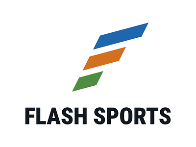 Flash Sports branding business company logo outdoor outdoors shop shops sport sports store stores