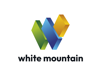 White Mountain bike biking branding hike hiking logo mountain mountains resort ski skiing snowboard snowboarding summer tourism tourist tourists trail trails winter