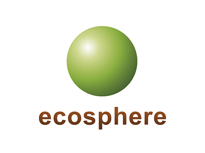 Ecosphere branding climate earth eco ecological ecology environment environmental protection logo nature organization protection sustainability sustainable