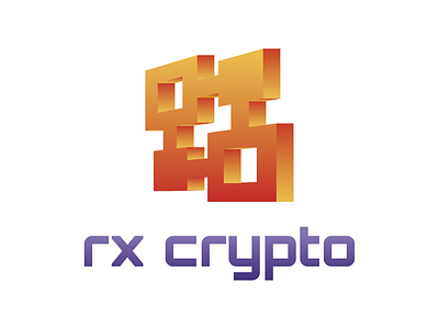 Rx Crypto blockchain branding business company computer computers computing crypto cryptocurrencies cryptocurrency digital it logo nft