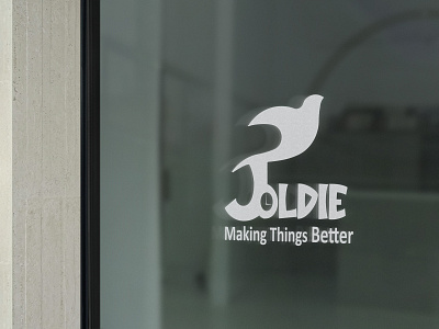 Joldie design illustration logo vector