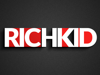 RICHKID branding design graphic design logo wordmark