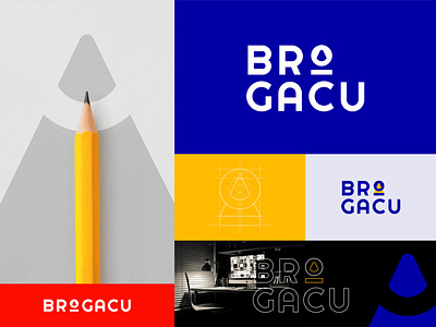 BROGACU branding design graphic design logo minimal personal