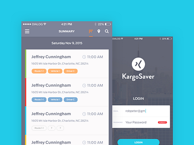 Delivery/ Pickup summary UI login signin signup ui uiux ux