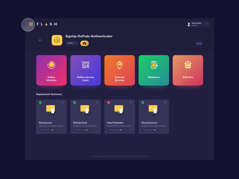 Web App Menu designs, themes, templates and downloadable graphic ...