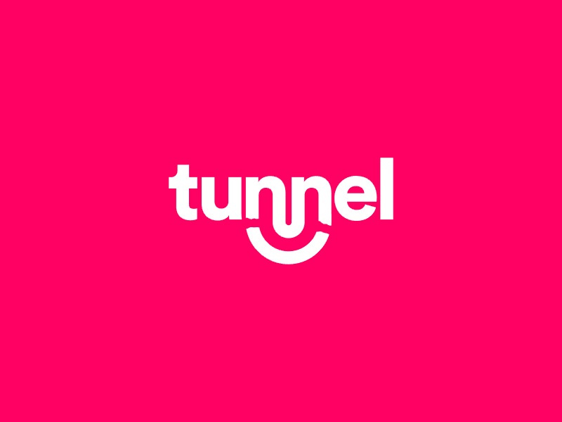 Logo for Tunnel VPN by Pixel Bakery on Dribbble