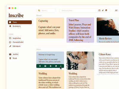 Inscribe - Note Taking App