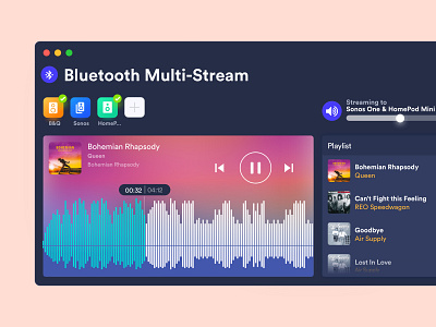 Bluetooth Multi-Stream mac app