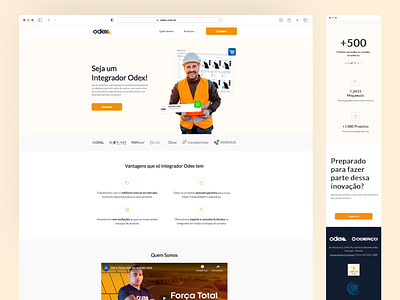 Odex | Landing Page design desk desktop graphic design landing page ui ux web website