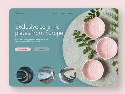 Ceramic plates Website