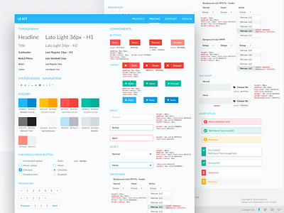 UI Kit for Dashboard