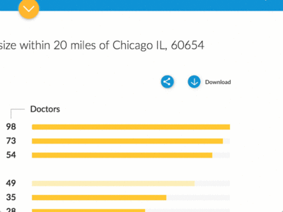 Buttons animation: “Share” & “Download” ui ux download share page animation web coverage gif principle site