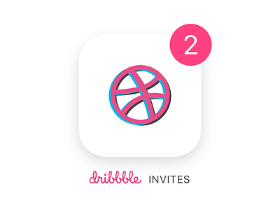2 Dribbble Invites Giveaway