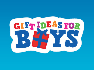 Gift Ideas For Boys Logo brand identity logo logo design