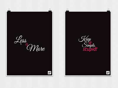 Minimal Posters kiss less is more minimal poster posters