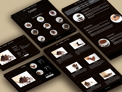 Coffee shop design ui ux