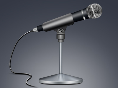 Microphone icon icons media microphone photoshop sound