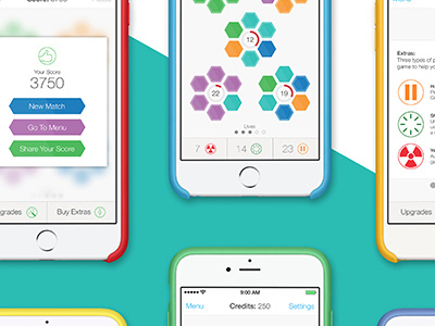 Hexagonal App iOS Game