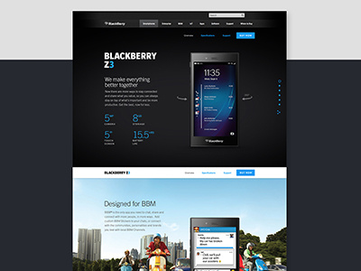 BlackBerry Desktop Experience desktop website