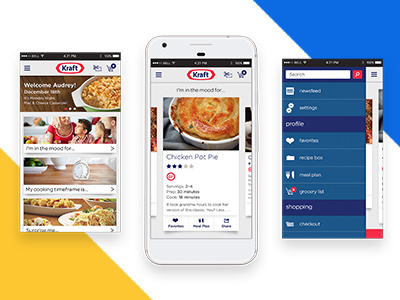 Kraft Recipes Mobile mobile responsive