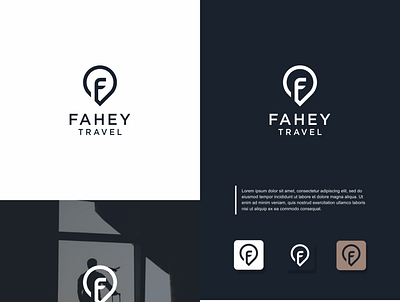Fahey logo branding design illustration logo typography ux vector