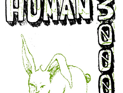 human 3000 first specimen art darkart design illustration logo