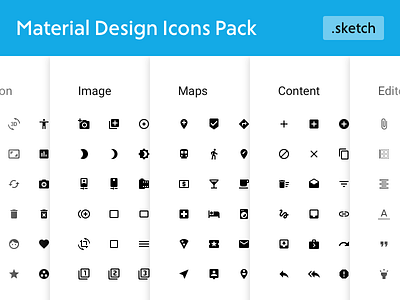 Material Design Icons Pack