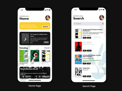 Book Store app app book store books design library ui