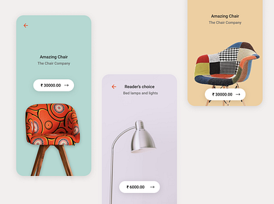 E-commerce app app design design product design ui design