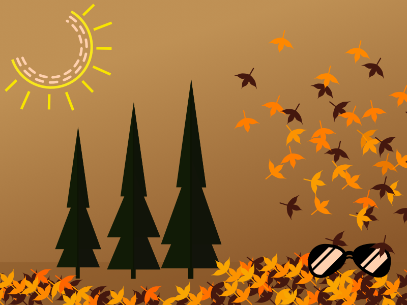 Fall Sun by Justin Cohen on Dribbble