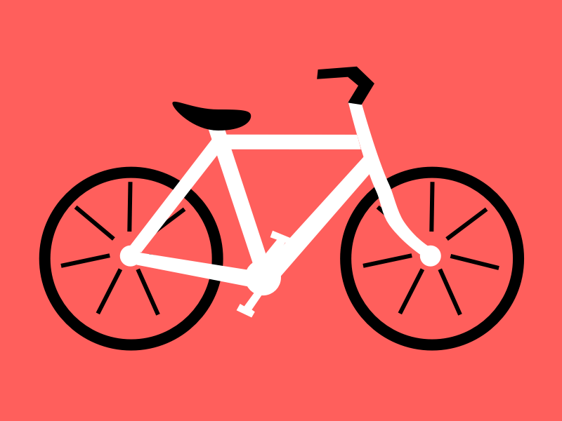 Bicycle animation bicycle biking