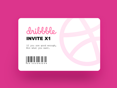 1 INVITES // Taken account branding design dribbble invite