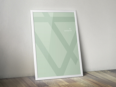 Vinklerne poster branding clean green poster simple simplicity