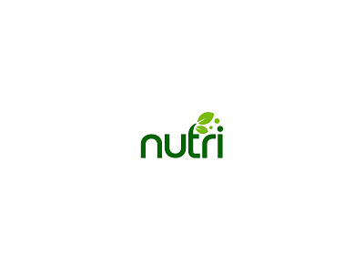 nutri branding design logo