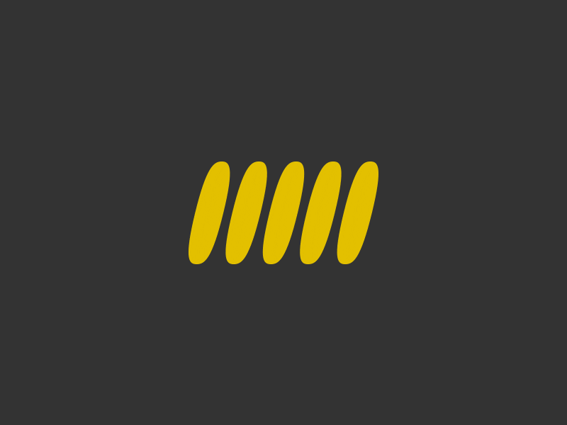 Looking at the vertical brand branding clean design gif graphic identity logo minimal simple yellow