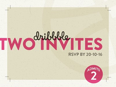 Roll up, roll up design draft dribbble invitation invite player prospects type typography