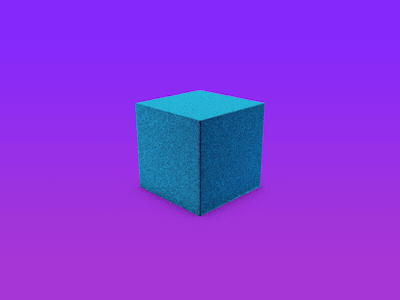 Fresnel Cube 3d art cinema 4d cube material noisy shadow