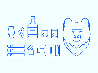 Icons for a Scotch Cave