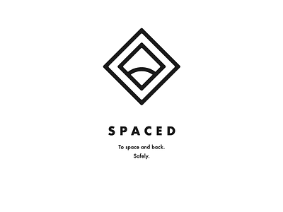 SPACED - Branding branding logo space spaced
