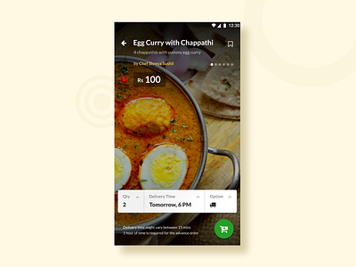Food Ordering App app challenge dropdown food mobile order shopping slider ui ux