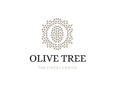 Olive Tree branding logo