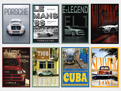 Creative posters car auto branding car creative design dribbble figma graphic design poster posters web