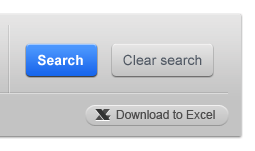 Download to excel blue buttons excel gray search