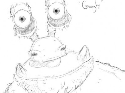 Googly Monster Rough