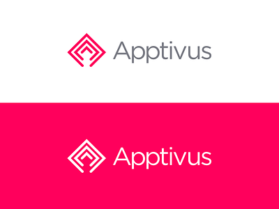 Apptivus Branding app branding logo stroke