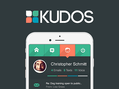 Kudos app ios ui ux