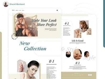 Jewelry branding brown classic classy design faction gem gemstone jewel jewelry jewelry store mood precious stones typography ui ux web